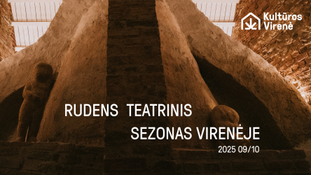 Rudens teatrinis sezonas Virenės teatre